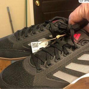 Adidas Predator League IN  Black and Gray Athletic Shoes size 9M/ 10W